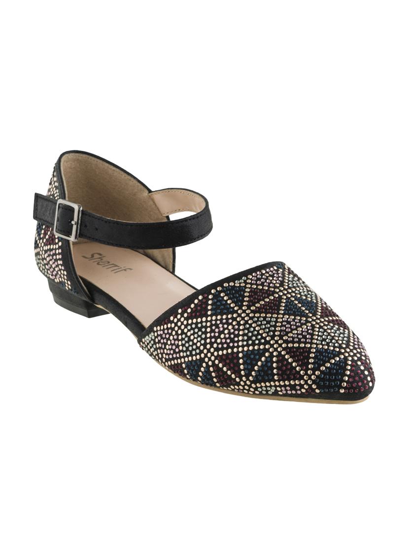 black closed back sandals - 16019476 - Zoom Image - 1