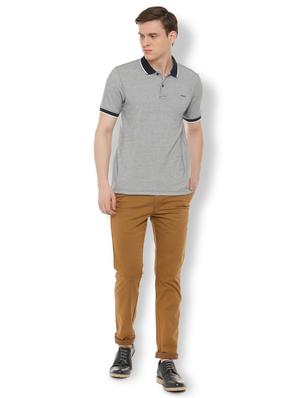 brown cotton chinos - 16019602 - Standard Image - 3