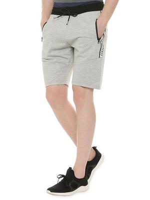 grey cotton shorts - 16019612 - Standard Image - 2