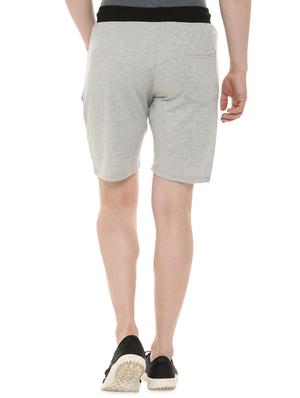 grey cotton shorts - 16019612 - Standard Image - 3