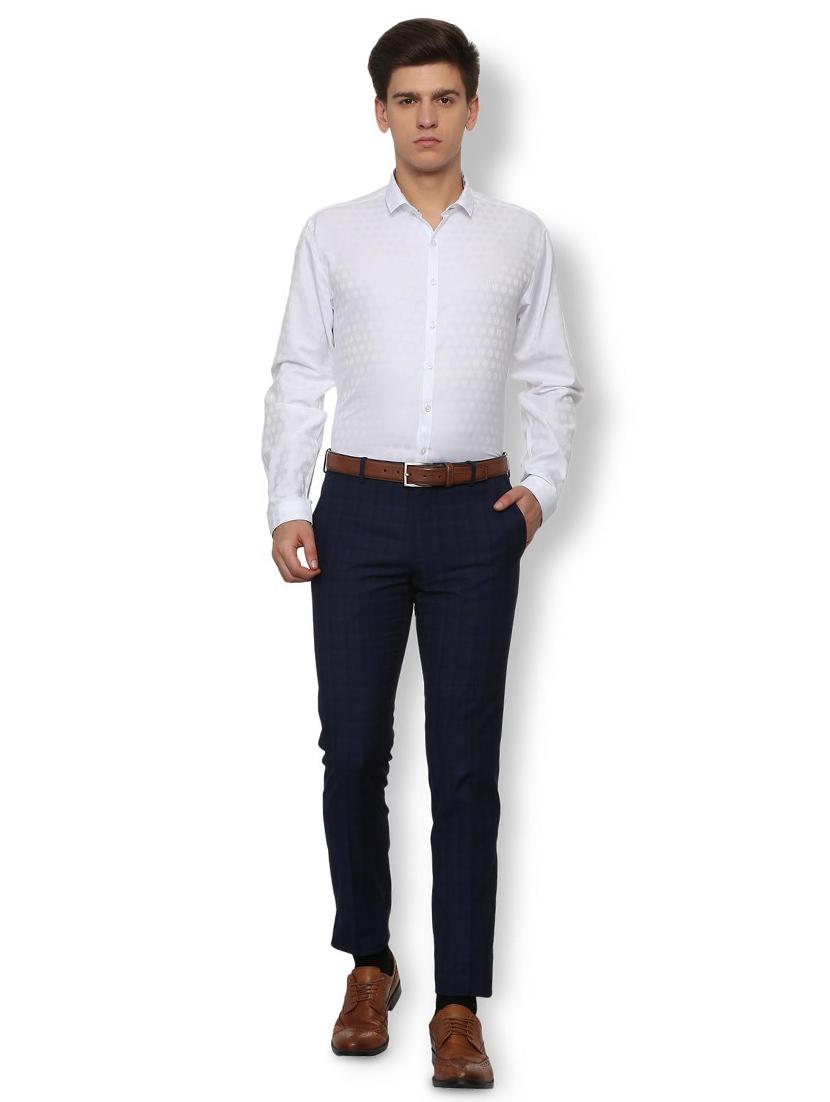 white cotton casual shirt - 16019625 - Zoom Image - 3