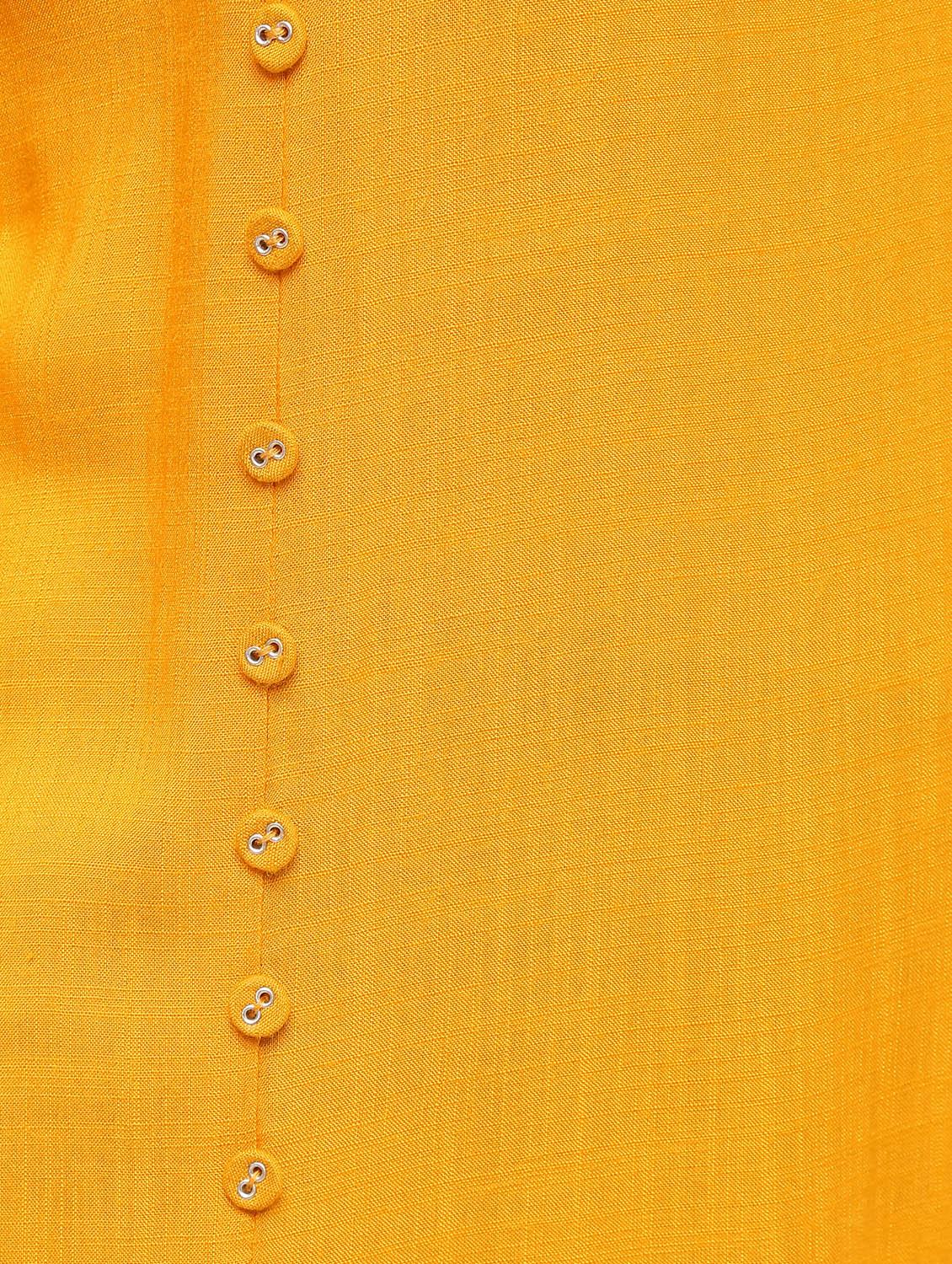 solid straight kurta with pocket - 16019706 - Zoom Image - 6