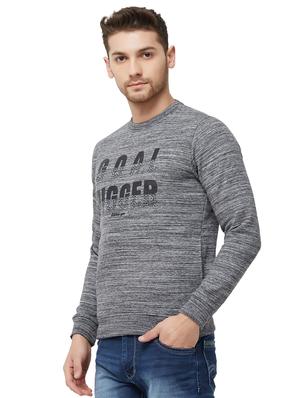 grey typographic sweatshirt - 16021531 - Standard Image - 2