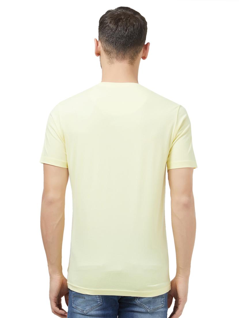 yellow printed t-shirt - 16021569 - Zoom Image - 3