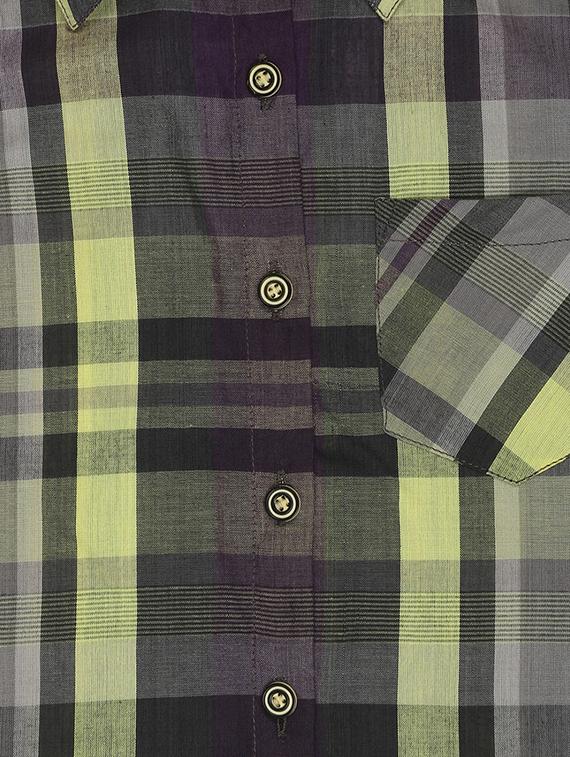 multi colored cotton shirt - 16022498 - Zoom Image - 3