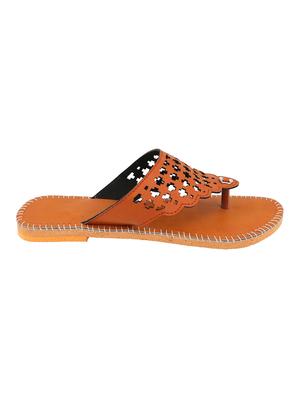 tan toe separator sandals - 16023145 - Standard Image - 2