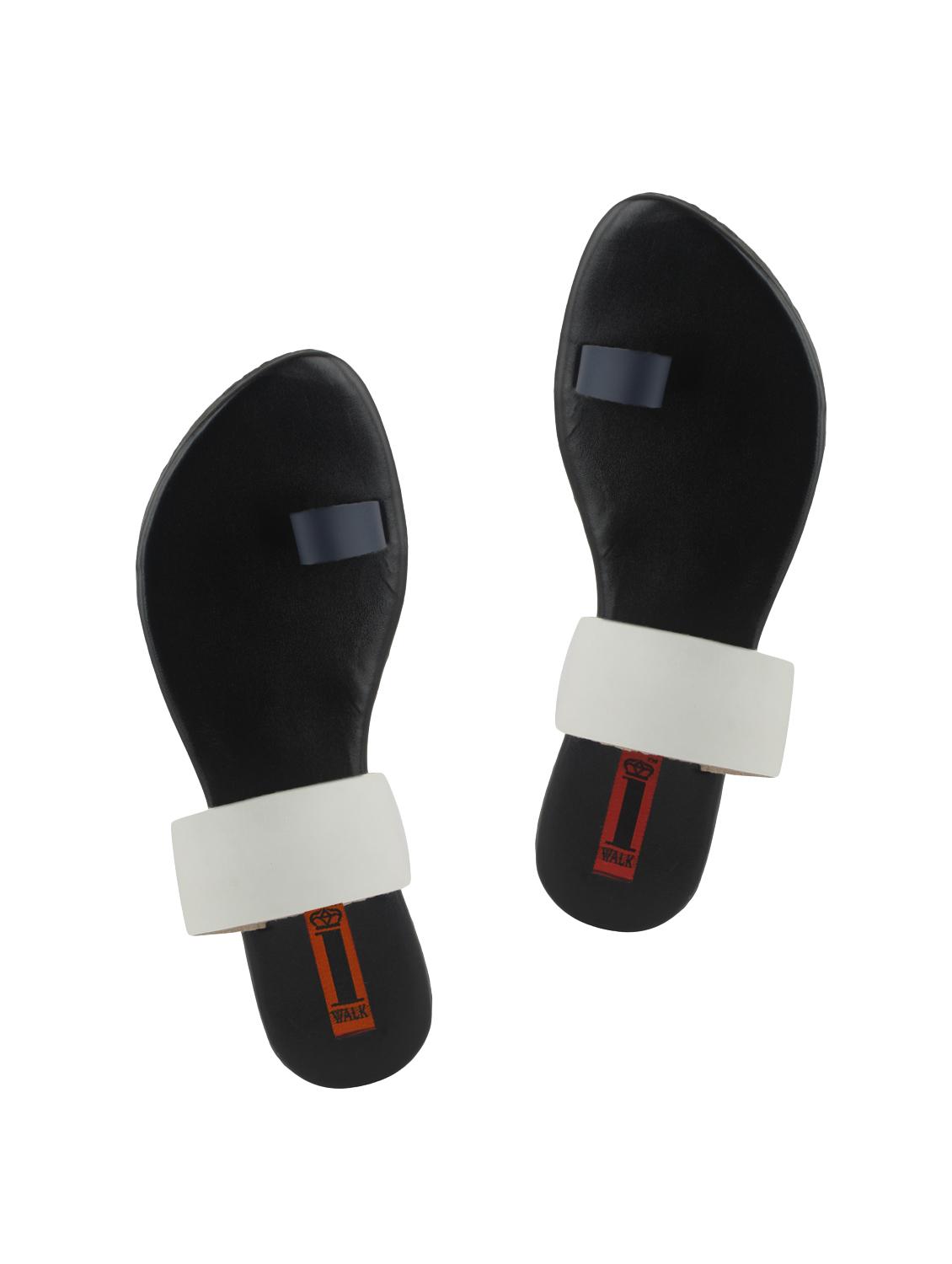 white one toe sandals - 16025269 - Zoom Image - 1
