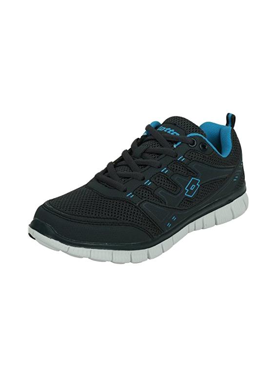 navy blue mesh lace up sport shoes - 16025774 - Zoom Image - 1
