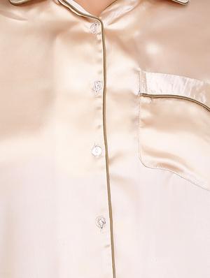 piping detail nightwear set - 16026910 - Standard Image - 4