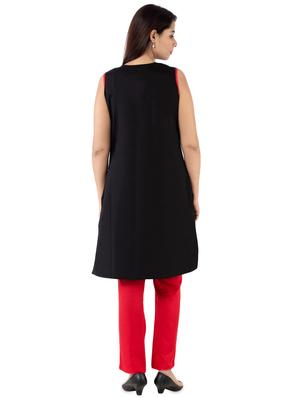 printed straight kurta - 16027024 - Standard Image - 3