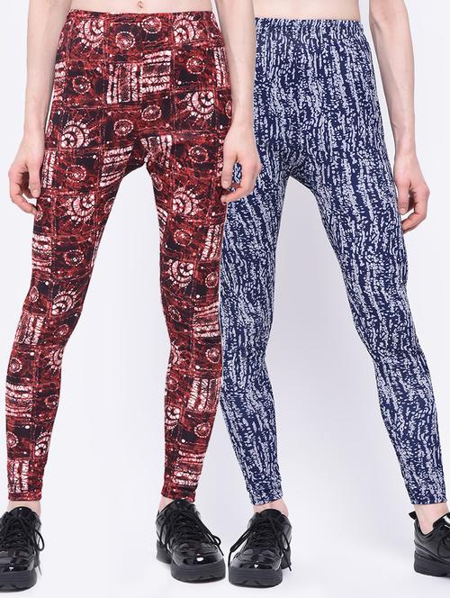 set of 2 high rise leggings - 16027163 - Standard Image - 1