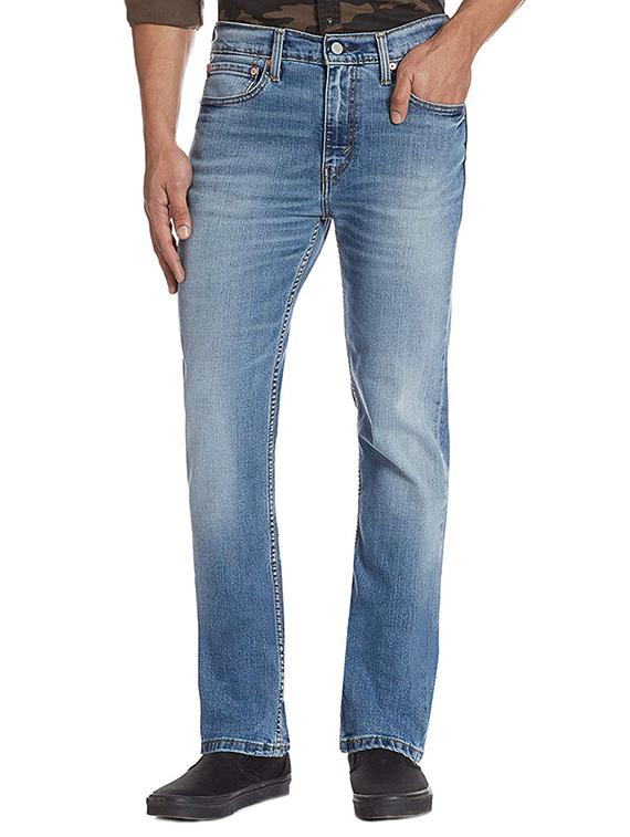 blue light washed jeans - 16027757 - Zoom Image - 1