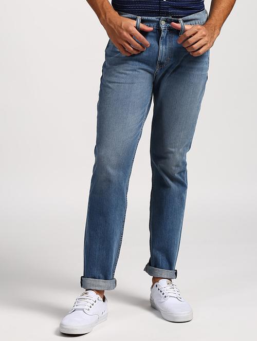 blue light washed jeans - 16027807 - Very Small Image - 1