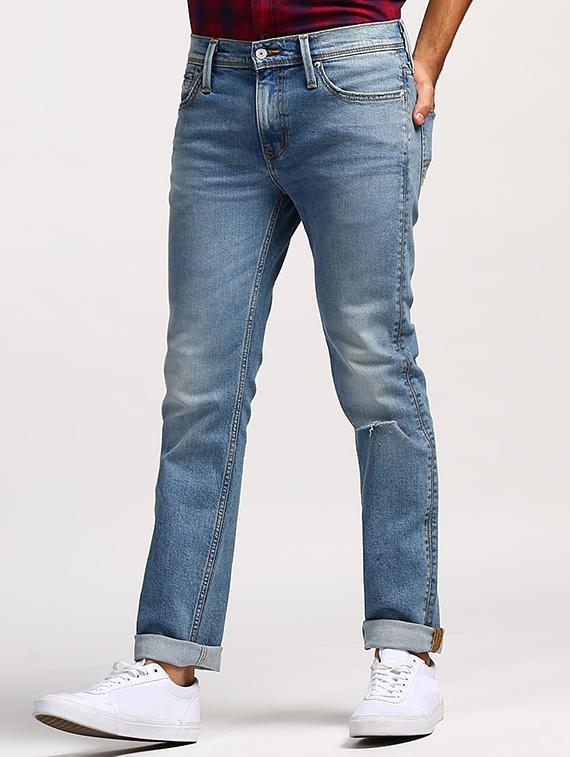 blue light washed jeans - 16027918 - Zoom Image - 1