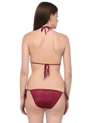 tie knot detail nightwear set - 16030459 - Standard Image - 5