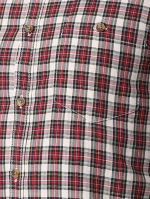 red printed casual shirt - 16040232 - Standard Image - 5