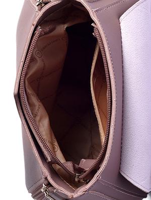 purple leatherette (pu) sling bag - 16044111 - Standard Image - 3
