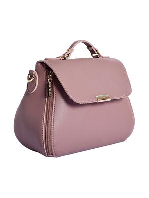 purple leatherette (pu) sling bag - 16044111 - Standard Image - 4