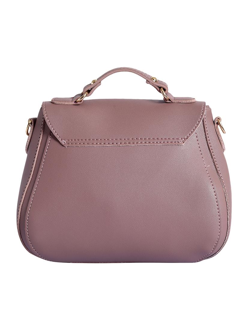 purple leatherette (pu) sling bag - 16044111 - Zoom Image - 2