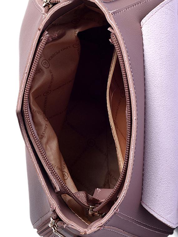 purple leatherette (pu) sling bag - 16044111 - Zoom Image - 3