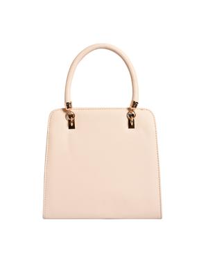 pink leatherette (pu) satchel - 16044311 - Standard Image - 2