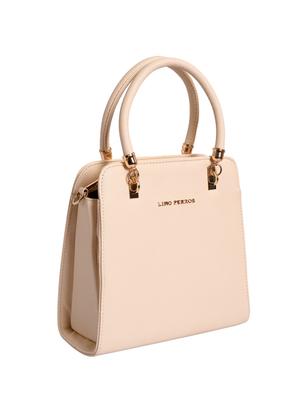 pink leatherette (pu) satchel - 16044311 - Standard Image - 4