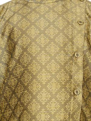 green cotton kurta sets kurtas & set - 16045827 - Standard Image - 4