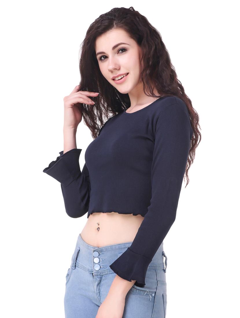 lettuce edge crop top - 16046935 - Zoom Image - 2