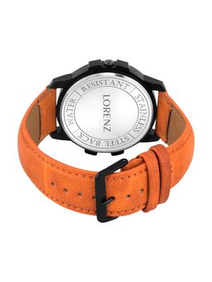 lorenz mk-2020w round dial analog watch - 16047128 - Standard Image - 3