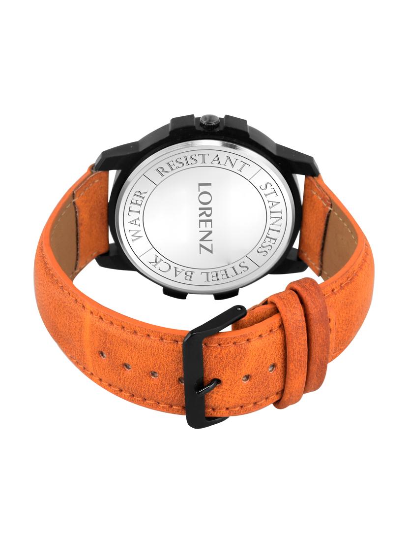 lorenz mk-2020w round dial analog watch - 16047128 - Zoom Image - 3