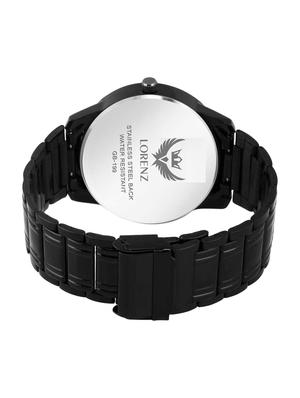lorenz mk-2031w round dial analog watch - 16047139 - Standard Image - 3
