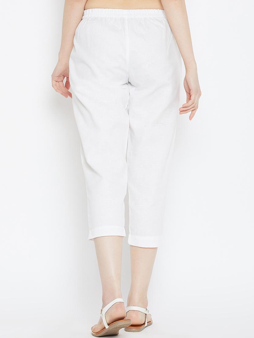 set of 2 pleat detail cropped pants - 16047335 - Zoom Image - 3
