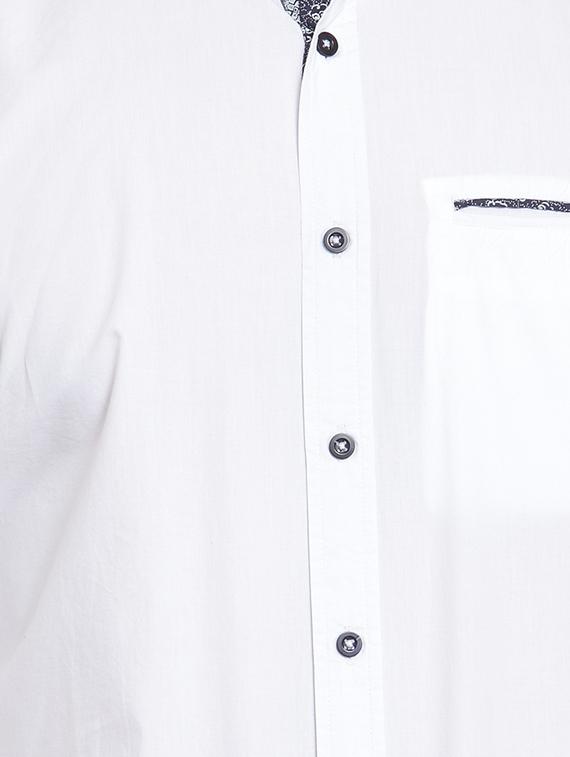 white solid shirt - 16047676 - Zoom Image - 5