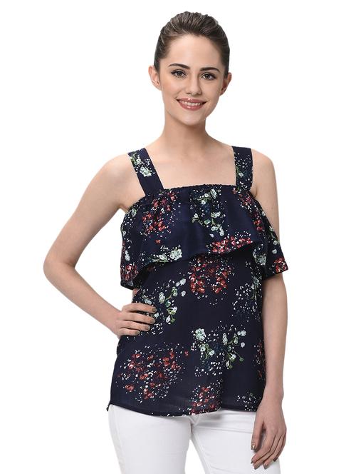 pocket patch curved hem shirt - 16047861 - Standard Image - 1