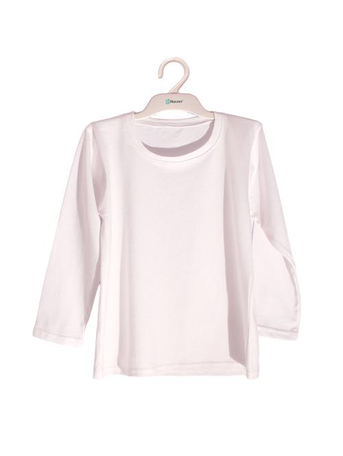 white cotton tshirt - 16047914 - Very Small Image - 1