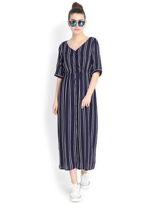 button up striped maxi dress - 16048110 - Standard Image - 4
