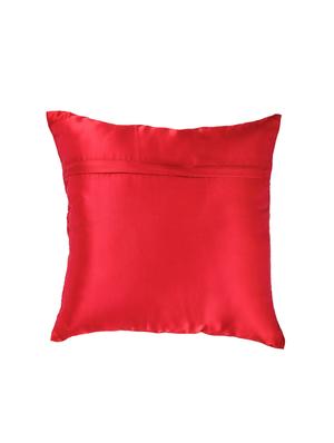 banarasi golden circle designer cushion cover (set of 5) - 16048142 - Standard Image - 2