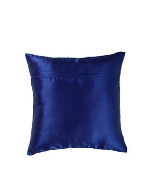 banarasi golden circle designer cushion cover (set of 5) - 16048143 - Standard Image - 2