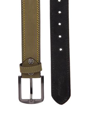 beige leather belt - 16048355 - Standard Image - 2