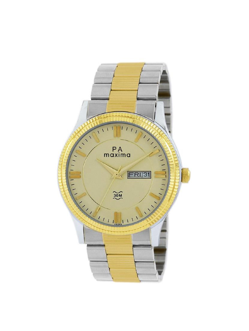 metal strap analog watch- 45245cmgt - 16048753 - Zoom Image - 1