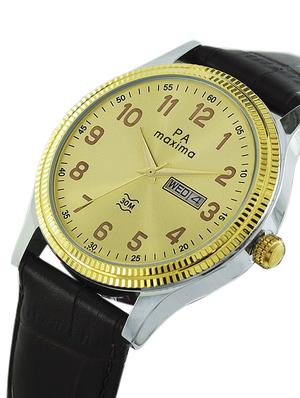 leatherette strap analog watch (45220lmgt) - 16048754 - Standard Image - 2