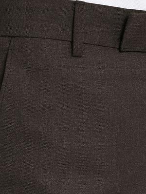 brown polyester formal trouser - 16049449 - Standard Image - 5
