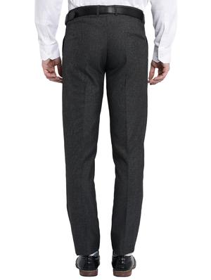 grey polyester formal trouser - 16049450 - Standard Image - 3
