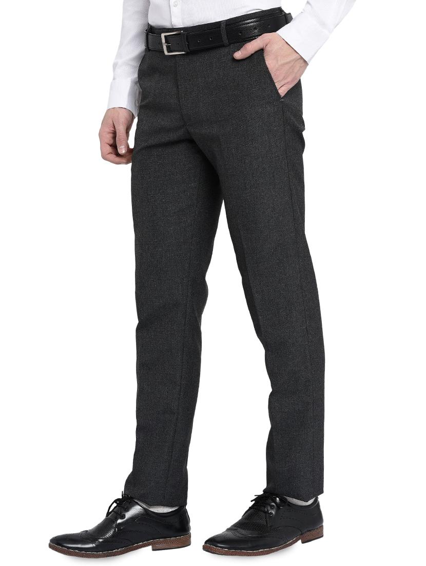 grey polyester formal trouser - 16049450 - Zoom Image - 2