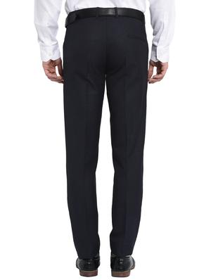navy blue polyester formal trouser - 16049452 - Standard Image - 3