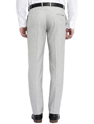 grey polyester formal trouser - 16049453 - Standard Image - 3