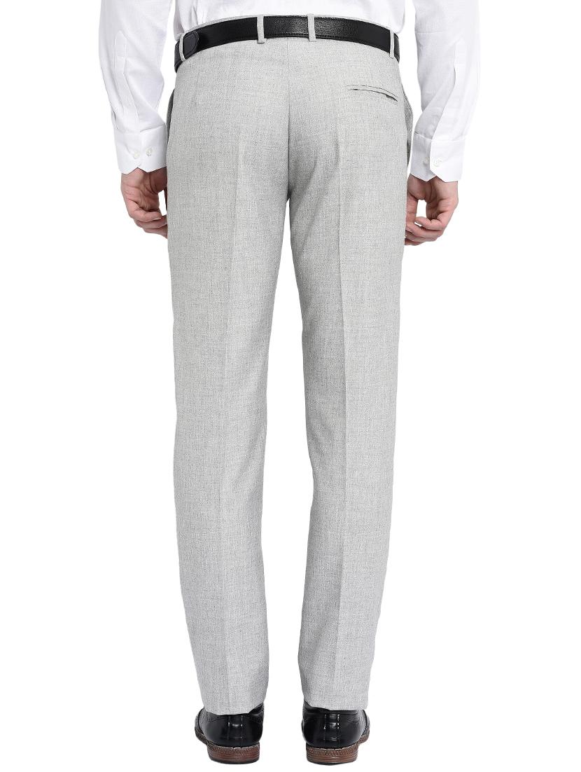 grey polyester formal trouser - 16049453 - Zoom Image - 3