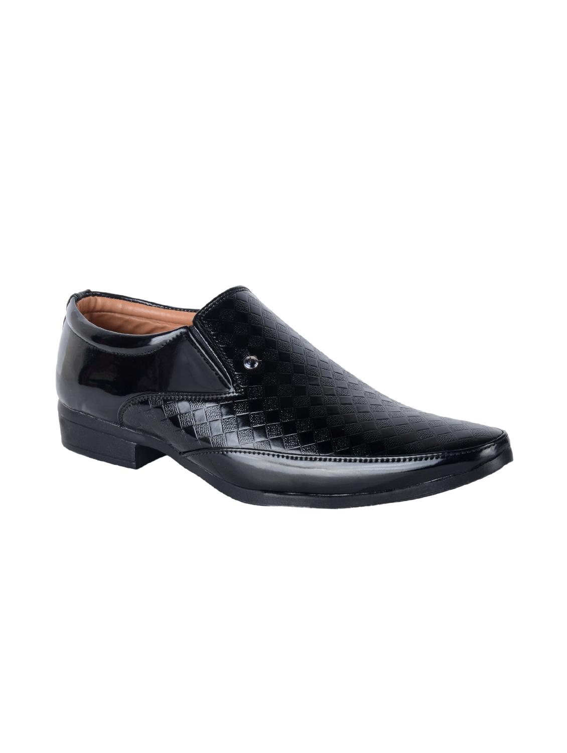 black Patent Leather formal slip ons - 16049606 - Zoom Image - 1