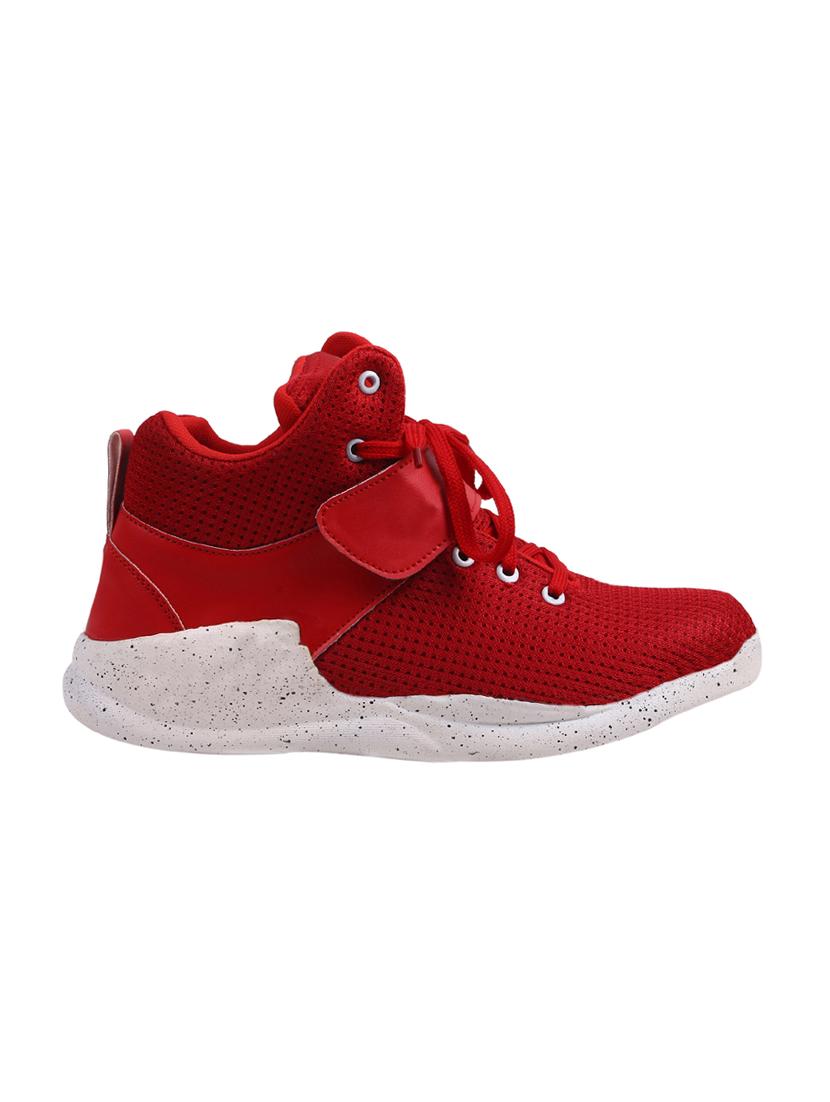 red mesh sport shoes - 16050083 - Zoom Image - 2