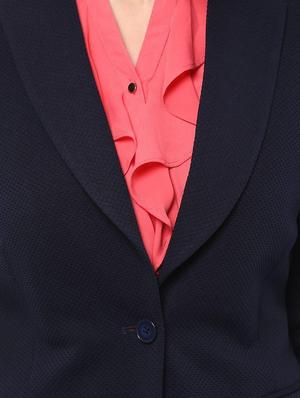 flap detail lapel collar blazer - 16052126 - Standard Image - 4